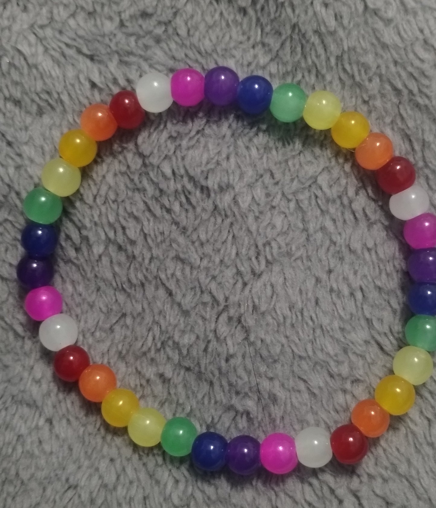 7 inch rainbow bracelet