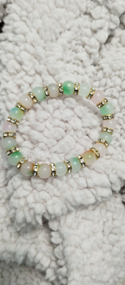 6 inch mish mash bracelet with sparkles