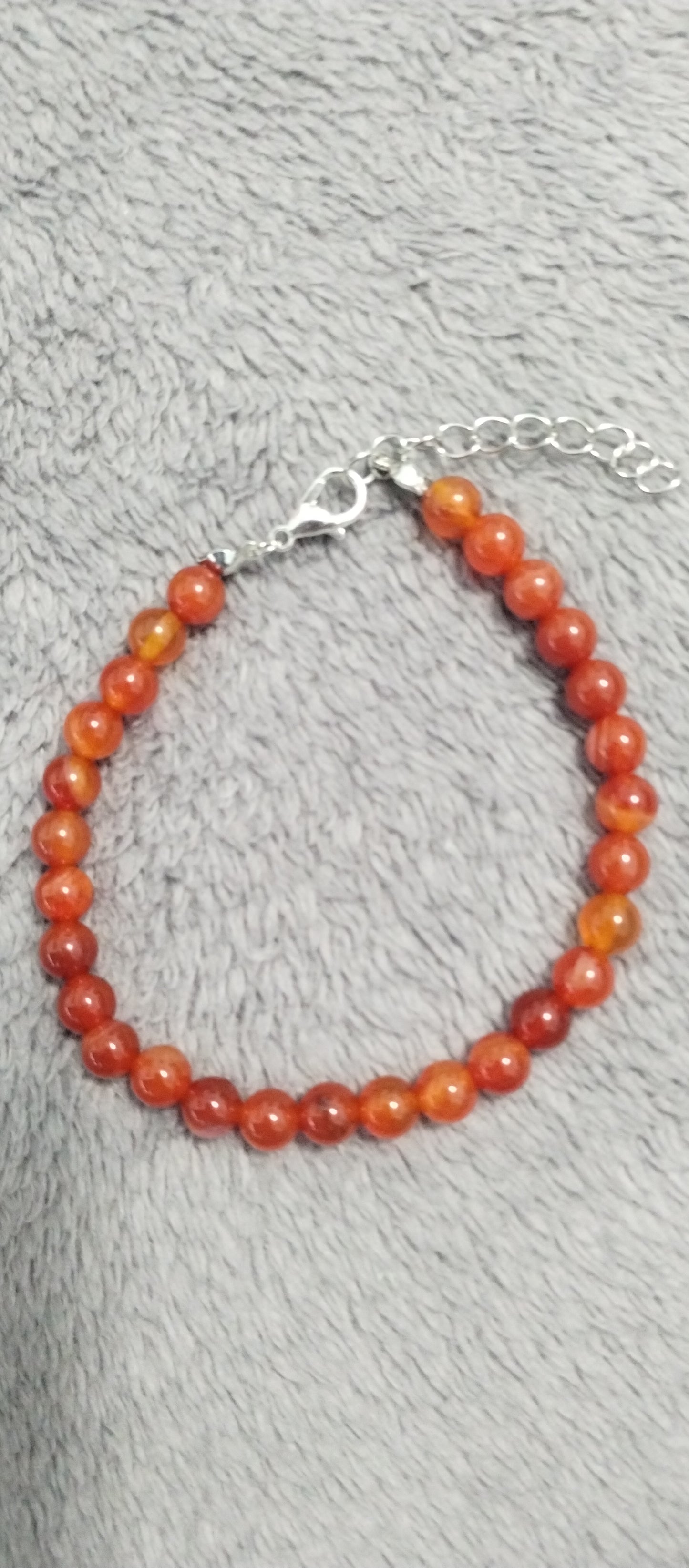 Red Agate bracelet