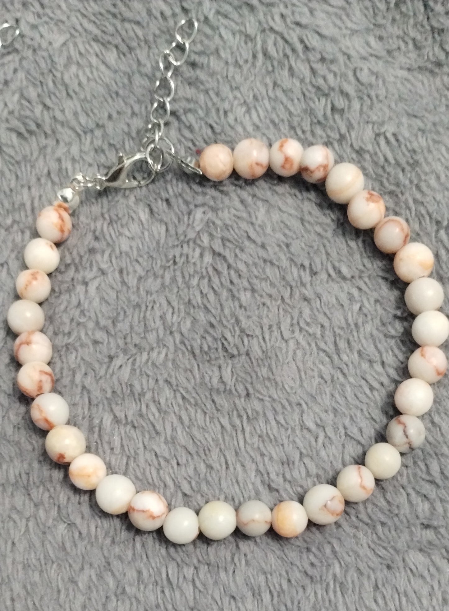 Red/Pink Network Jasper Bracelet