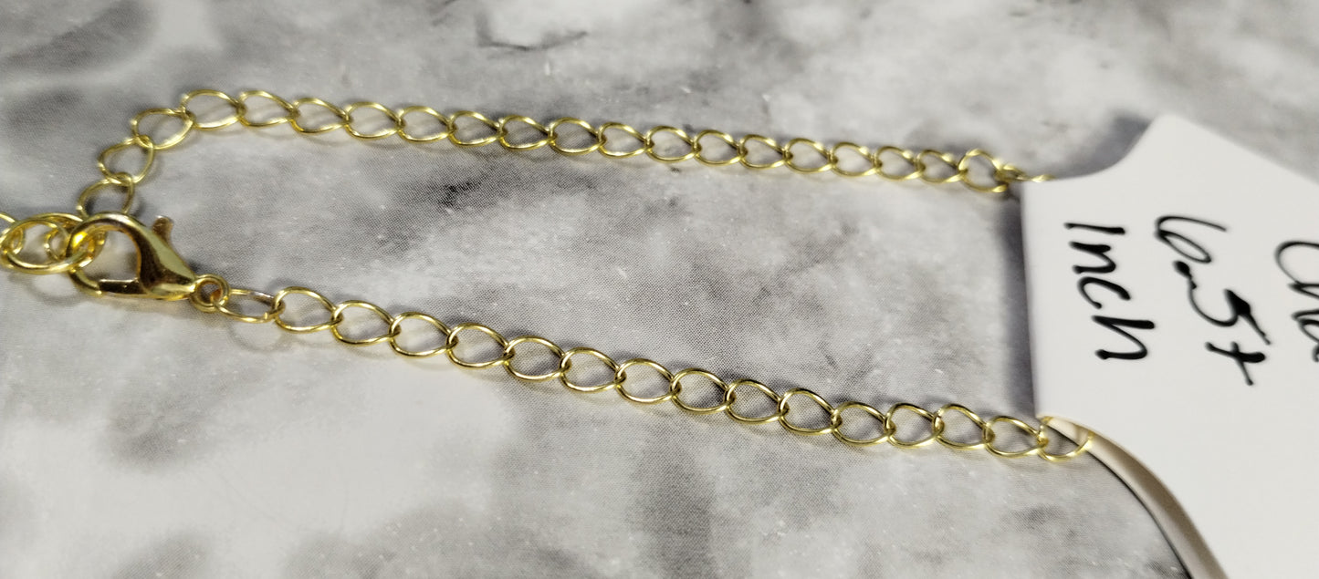 Gold cable chain bracelets- multiple styles